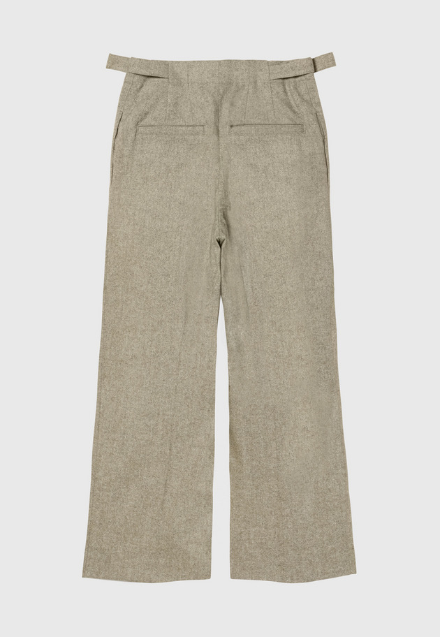 NEP WOOL PANTS / ネップウールパンツ 詳細画像 Beige 8