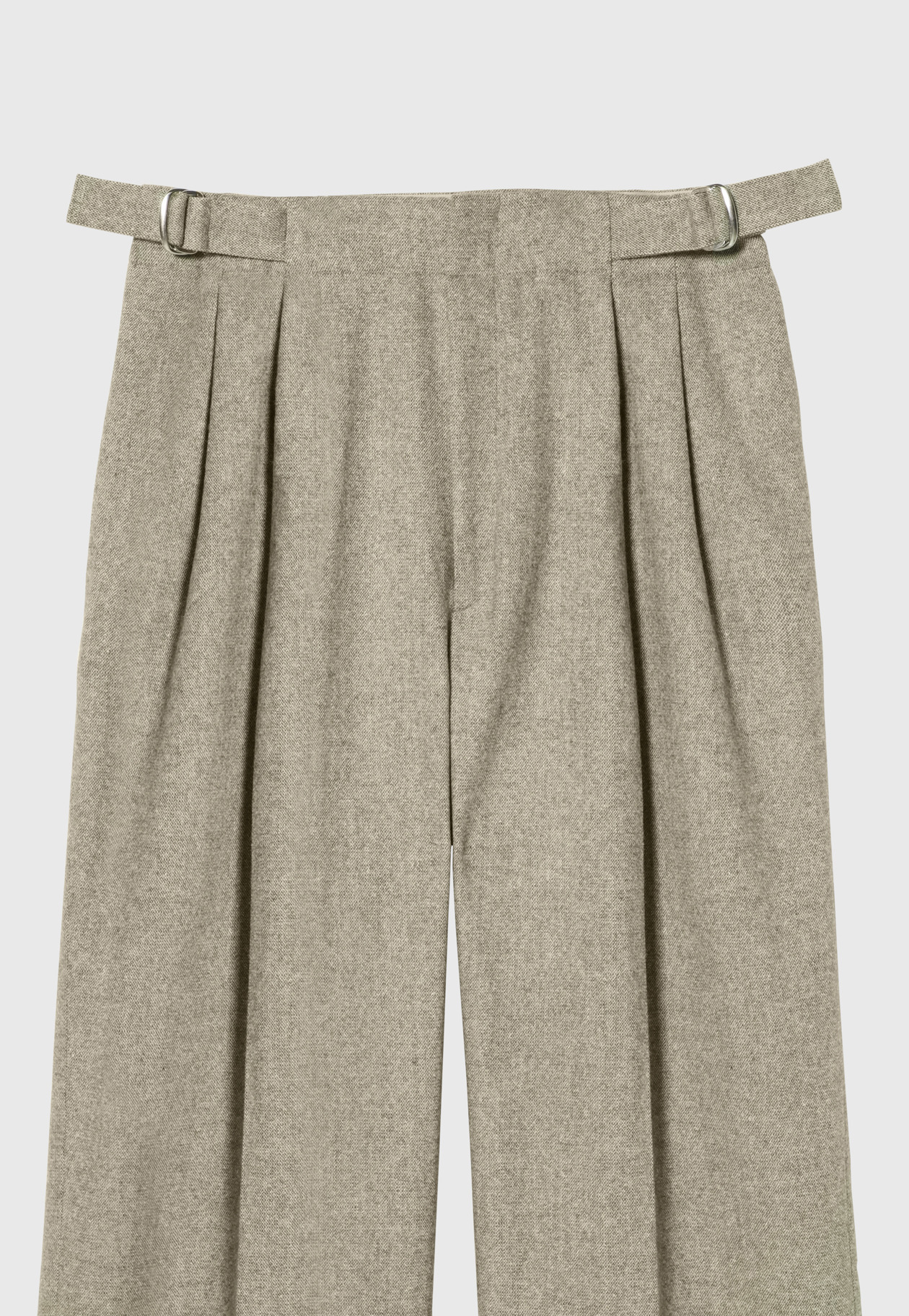 NEP WOOL PANTS / ネップウールパンツ 詳細画像 Beige 9