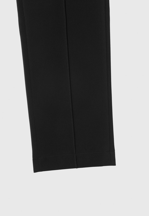 DOUBLE CLOTH STRETCH SLIM PANTS / ダブルクロスストレッチスリムパンツ 詳細画像 Black 5
