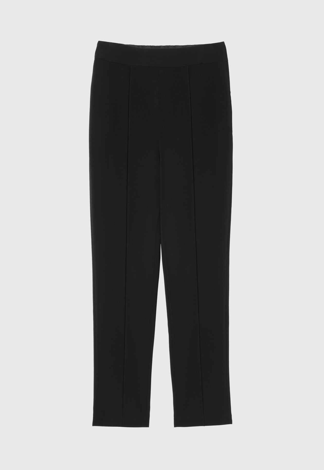 DOUBLE CLOTH STRETCH SLIM PANTS / ダブルクロスストレッチスリムパンツ 詳細画像 Black 1