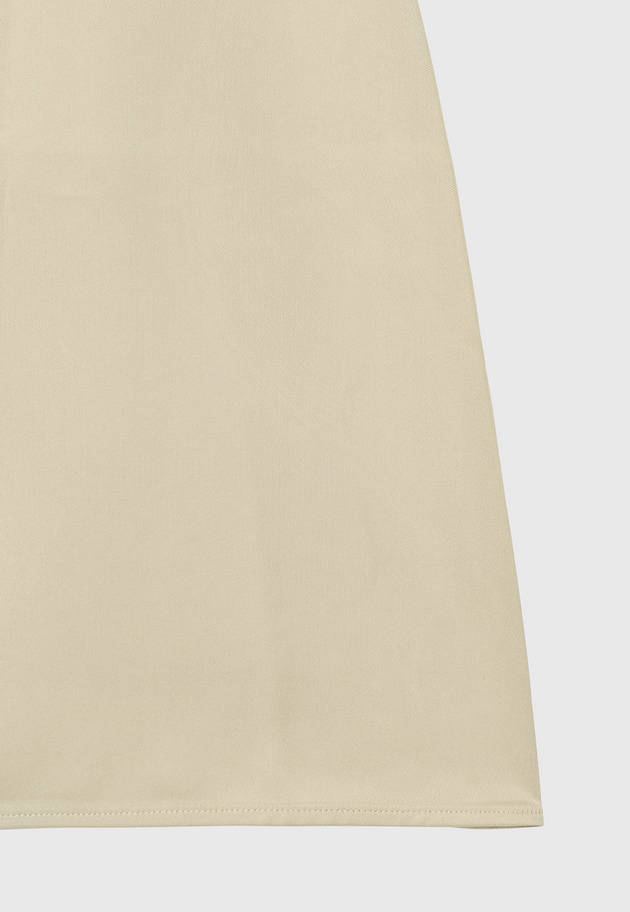 CUPRA BIAS FLARED SKIRT / キュプラバイアスフレアスカート 詳細画像 Beige 9