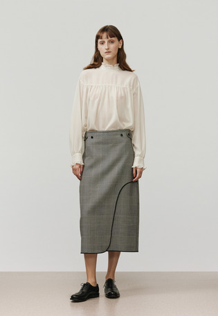 GLEN CHECK SKIRT / グレンチェックスカート