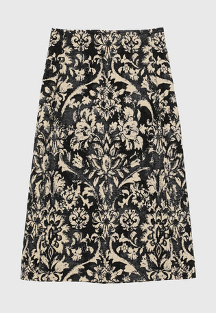 MALL JACQUARD SKIRT / モールジャガードスカート