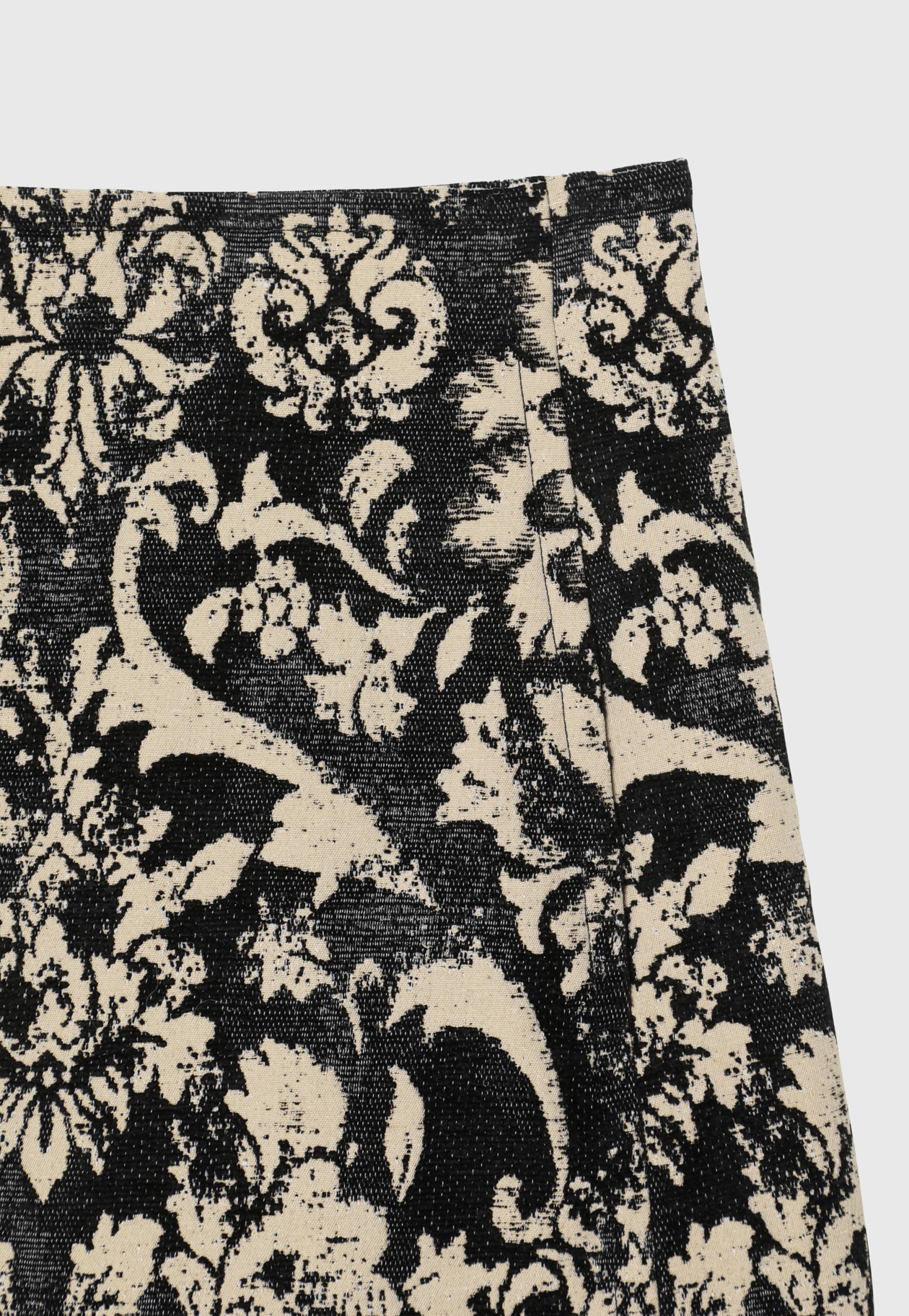 MALL JACQUARD SKIRT / モールジャガードスカート 詳細画像 Beige 5