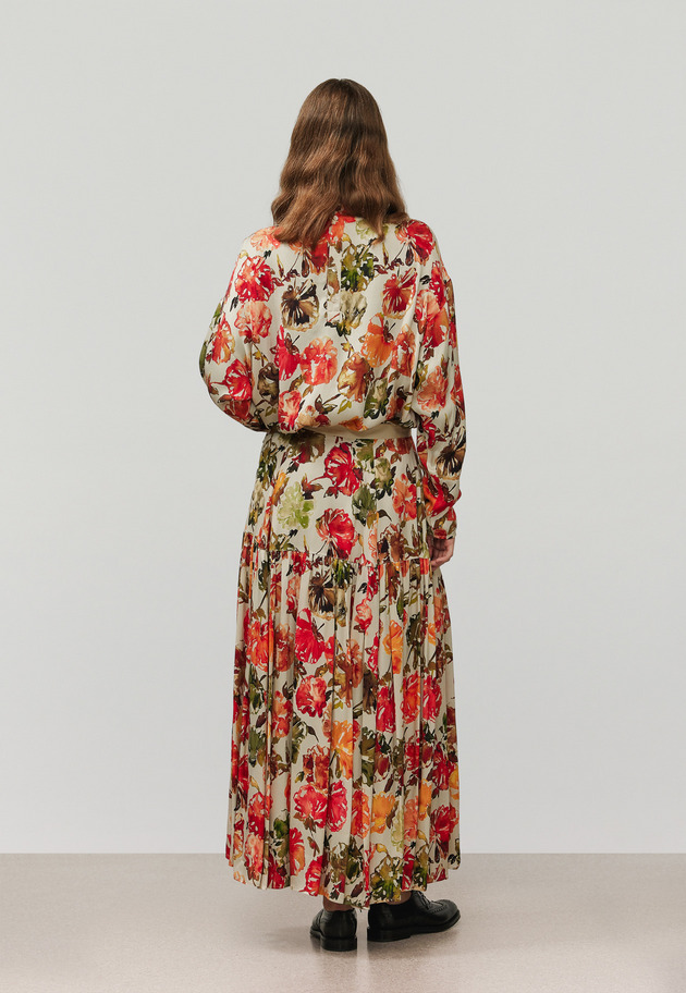 JACQUARD FLOWER SKIRT / ジャガードフラワースカート 詳細画像 OR 9