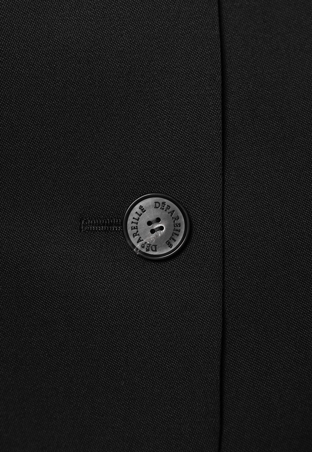 WOOL DOESKIN GILET / ウールドスキンジレ 詳細画像 Black 2