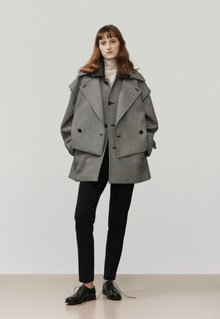 GLEN CHECK GILLET / グレンチェックジレ