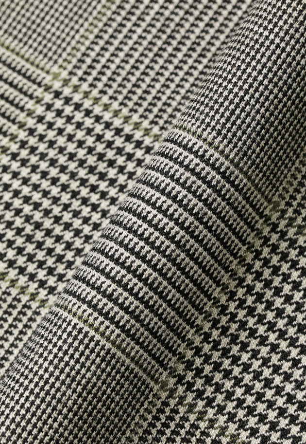 GLEN CHECK GILLET / グレンチェックジレ 詳細画像 Gray 11