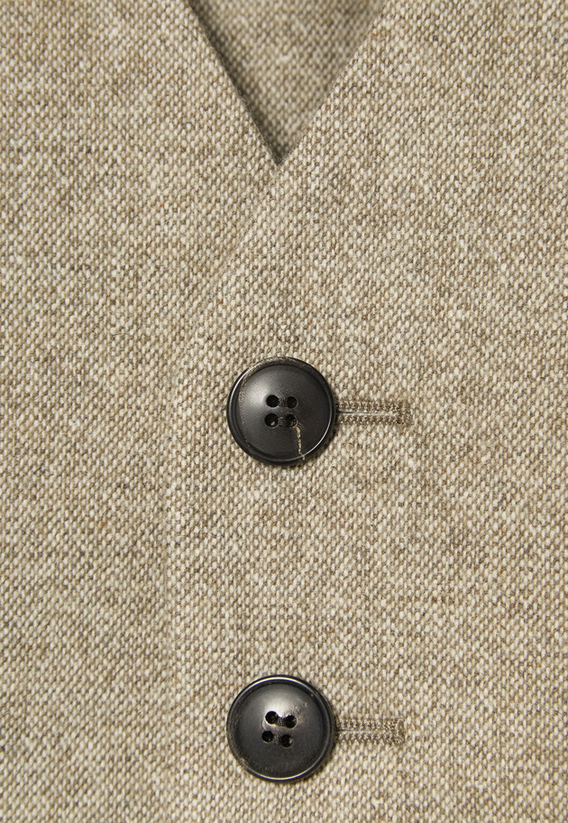 NEP WOOL GILET / ネップウールジレ 詳細画像 Beige 8