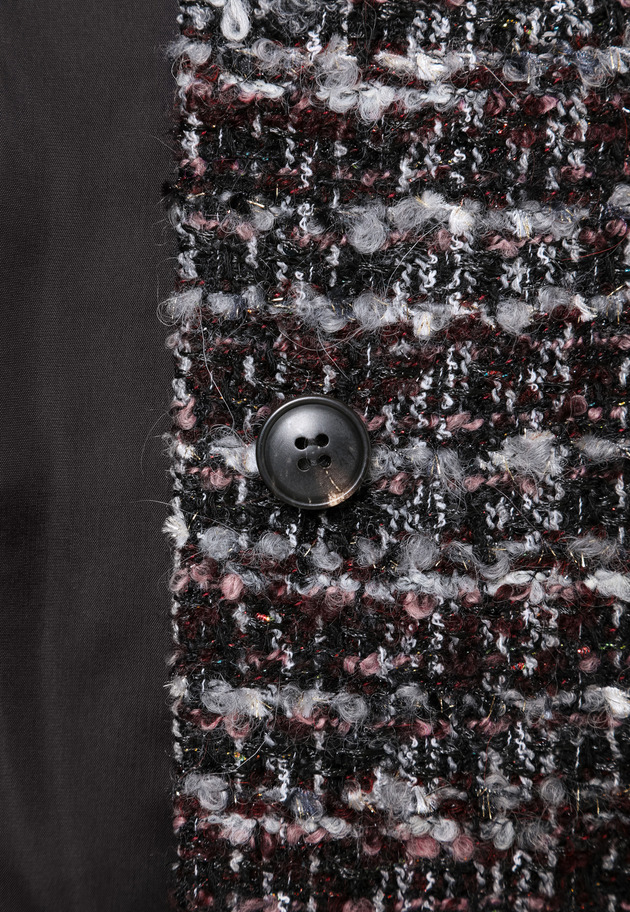 MIX TWEED GILET / ミックスツィードジレ 詳細画像 Brd 3