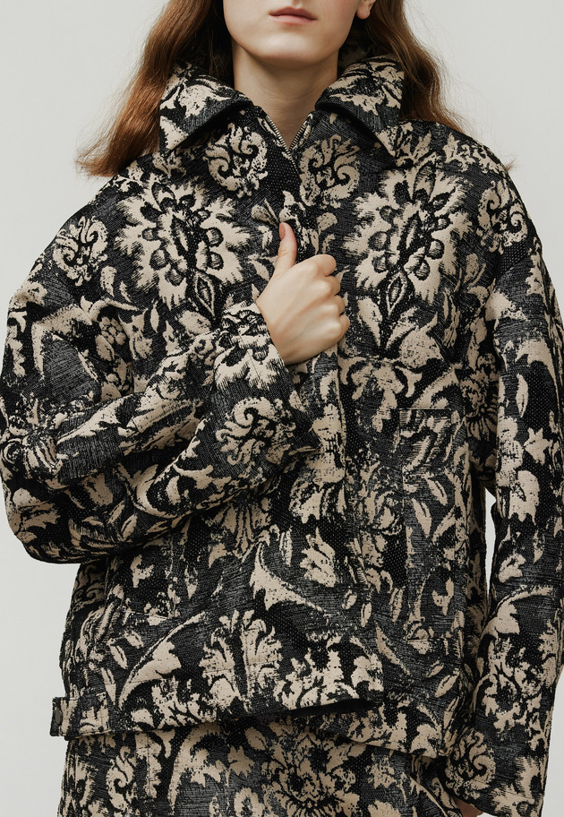 MALL JACQUARD JACKET / モールジャガードジャケット 詳細画像 Beige 4