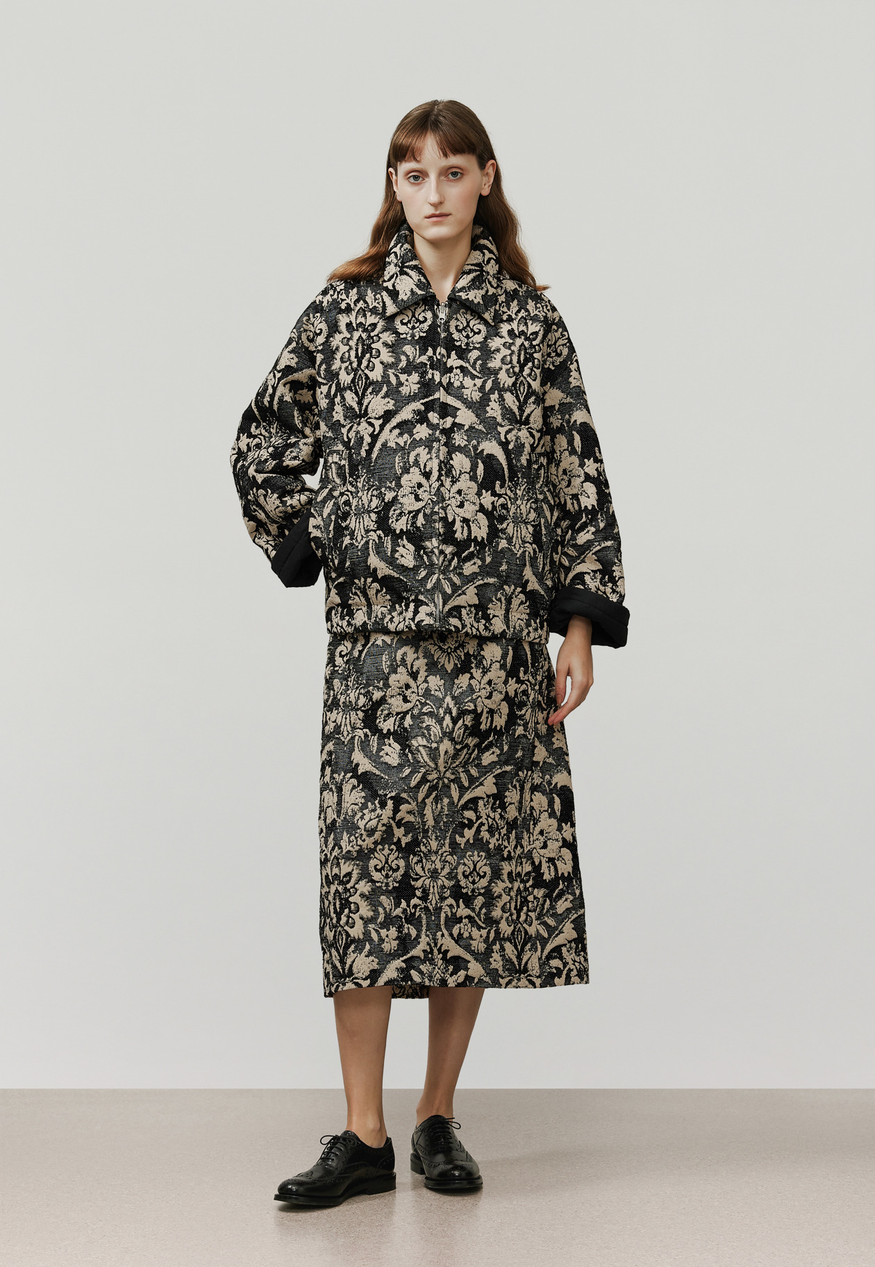 MALL JACQUARD JACKET / モールジャガードジャケット 詳細画像 Beige 1