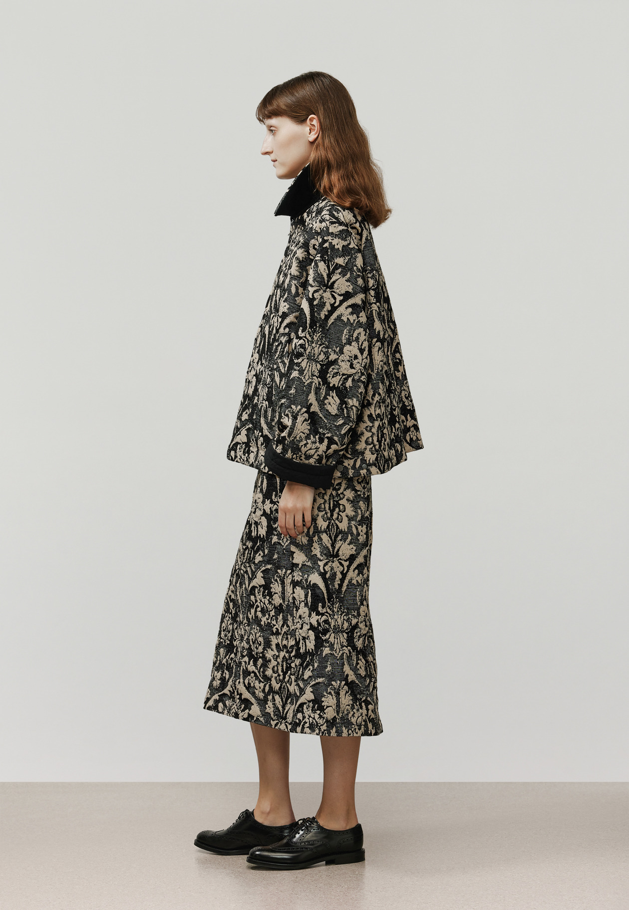 MALL JACQUARD JACKET / モールジャガードジャケット 詳細画像 Beige 2