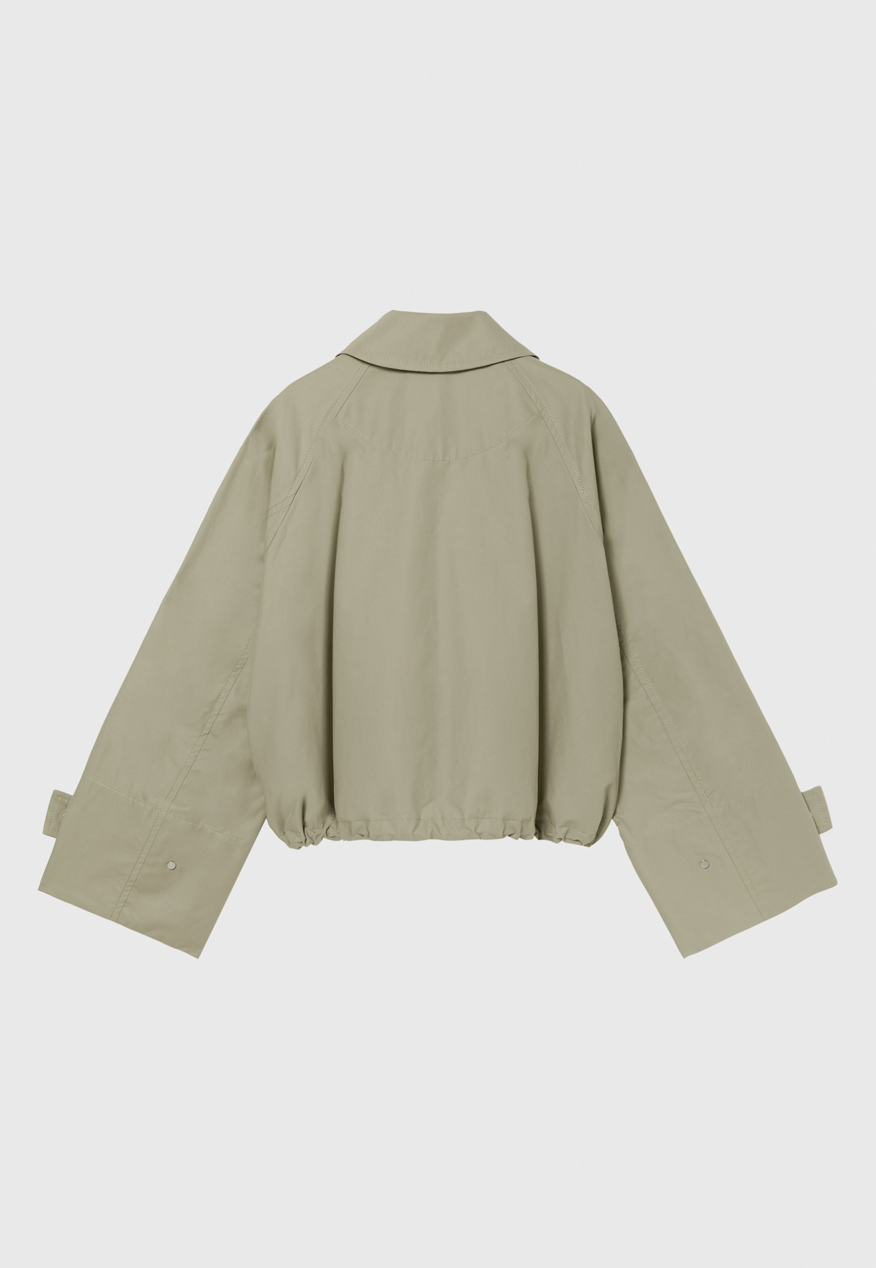 TAFFETA ZIP-UP BLOUSON / タフタジップアップブルゾン 詳細画像 Beige 10