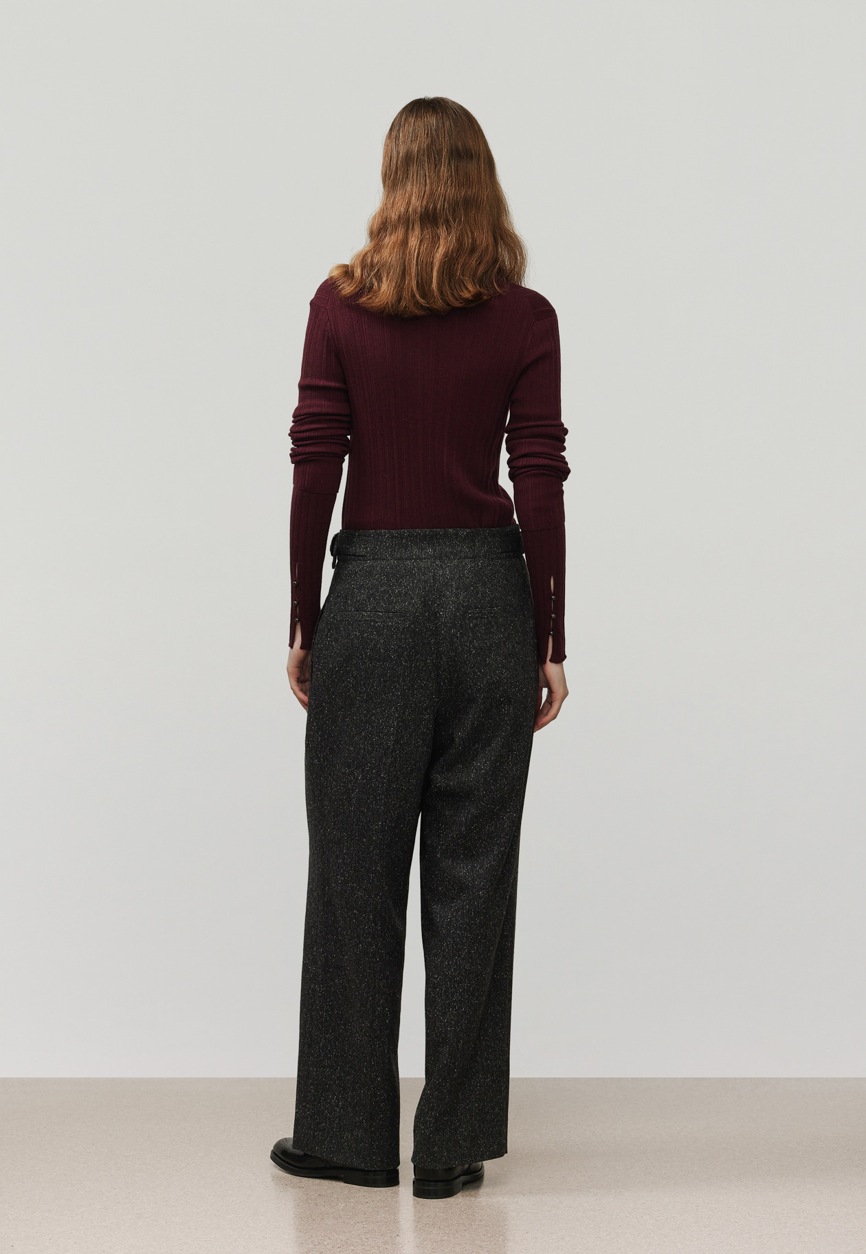 HIGH GAUGE RIB POLO CARDIGAN / ハイゲージリブポロカーディガン 詳細画像 Brd 3