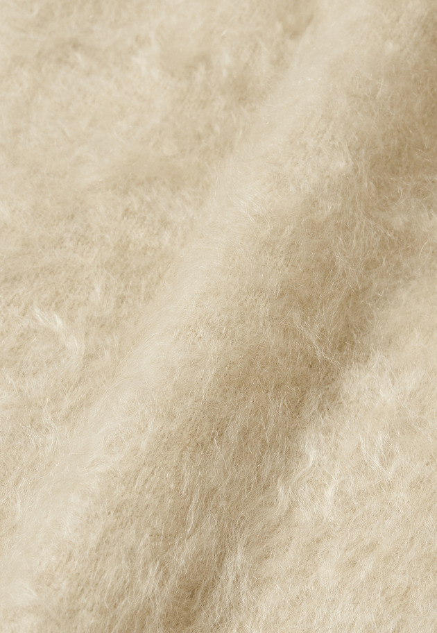 CASHMERE FUR CARDIGAN / カシミヤファーカーディガン 詳細画像 Beige 6