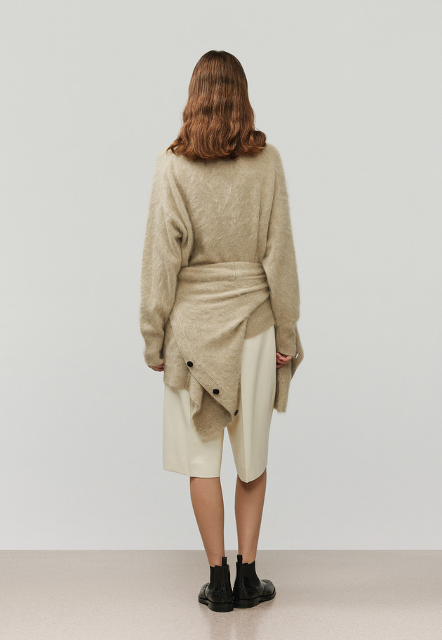 CASHMERE FUR CARDIGAN / カシミヤファーカーディガン 詳細画像 Beige 9