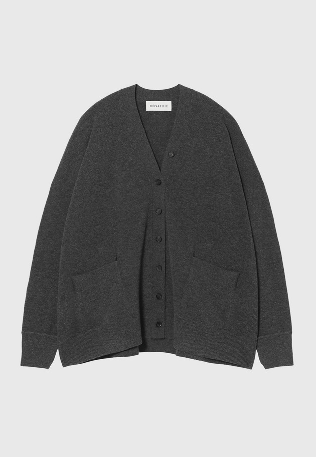 WOOLEN YARN CARDIGAN / ウールンヤーンカーディガン 詳細画像 Chcl 1