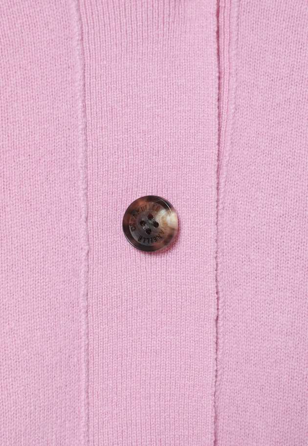 WOOLEN YARN CARDIGAN / ウールンヤーンカーディガン 詳細画像 Pink 2