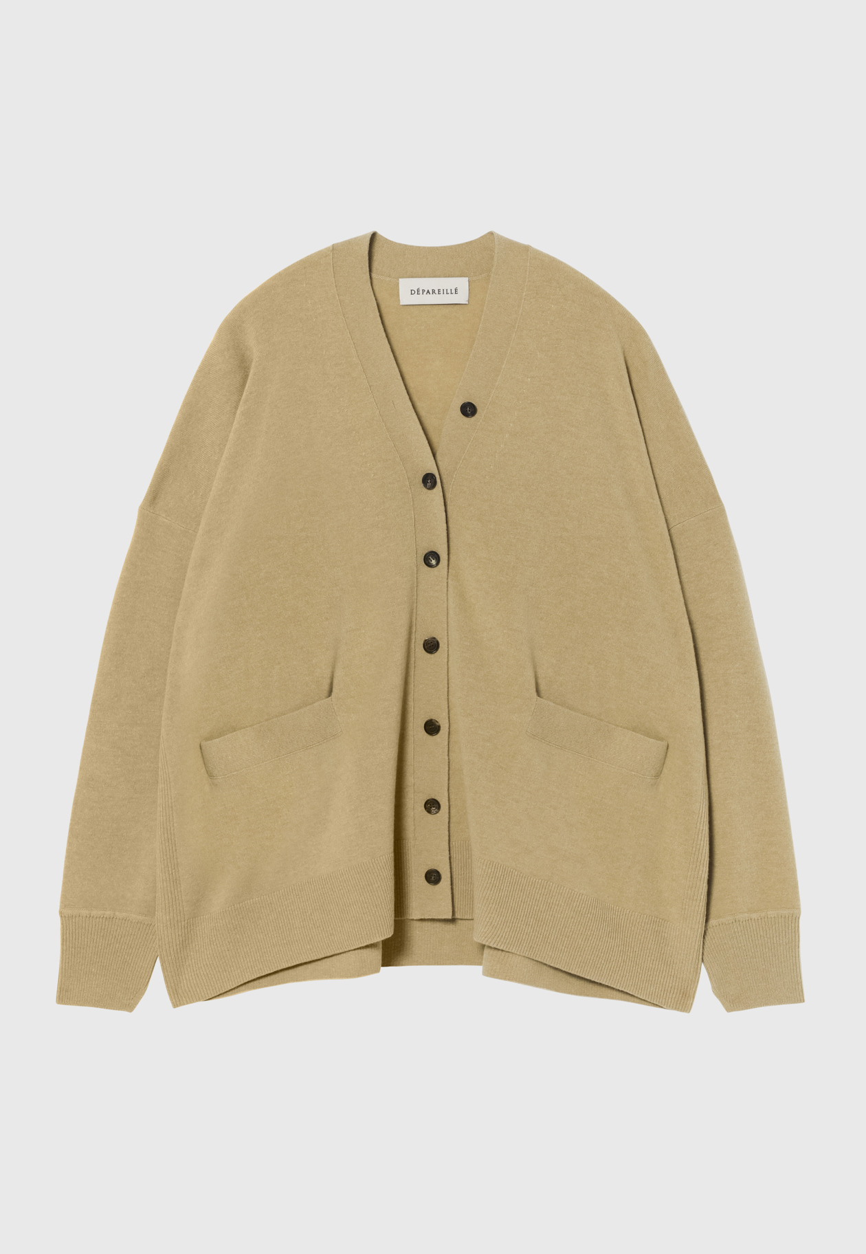 WOOLEN YARN CARDIGAN / ウールンヤーンカーディガン 詳細画像 Beige 5