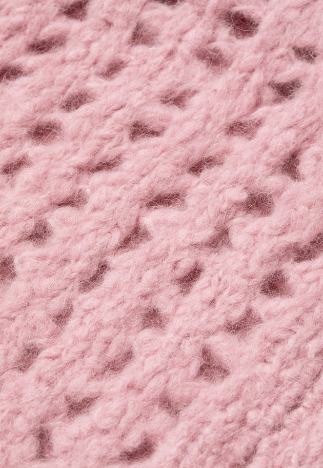 ALPACA ZIP CARDIGAN / アルパカジップカーディガン 詳細画像 Pink 5