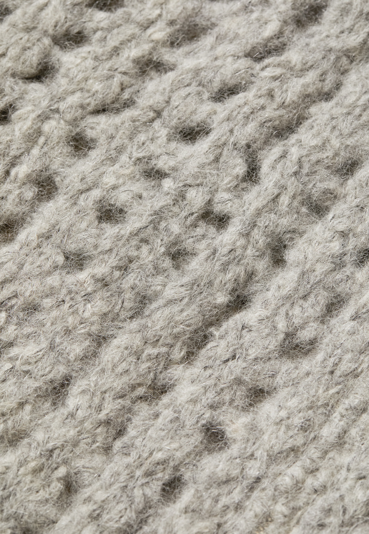 ALPACA ZIP CARDIGAN / アルパカジップカーディガン 詳細画像 Gray 2