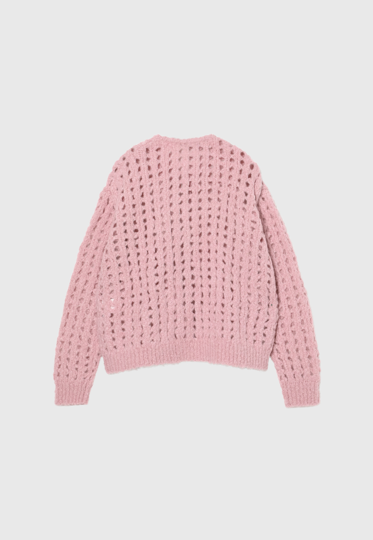 ALPACA ZIP CARDIGAN / アルパカジップカーディガン 詳細画像 Pink 2