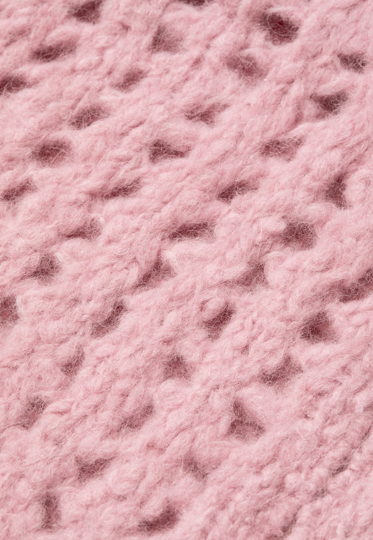 ALPACA ZIP CARDIGAN / アルパカジップカーディガン 詳細画像 Pink 5