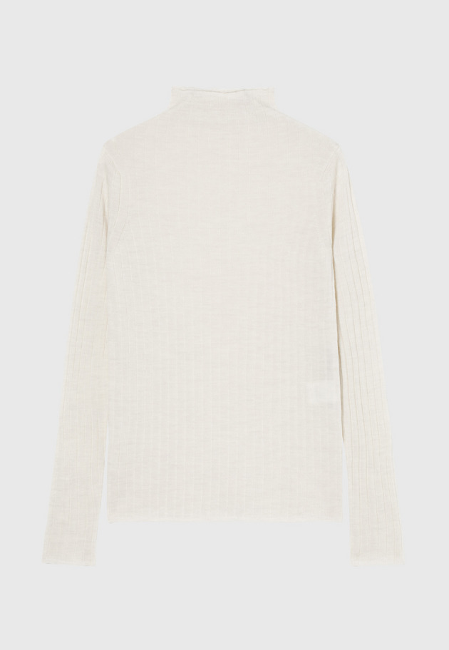 HIGH GAUGE RIB TURTLE NECK / ハイゲージリブタートルネック 詳細画像 OW 1