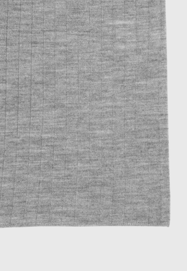 HIGH GAUGE RIB TURTLE NECK / ハイゲージリブタートルネック 詳細画像 Gray 6