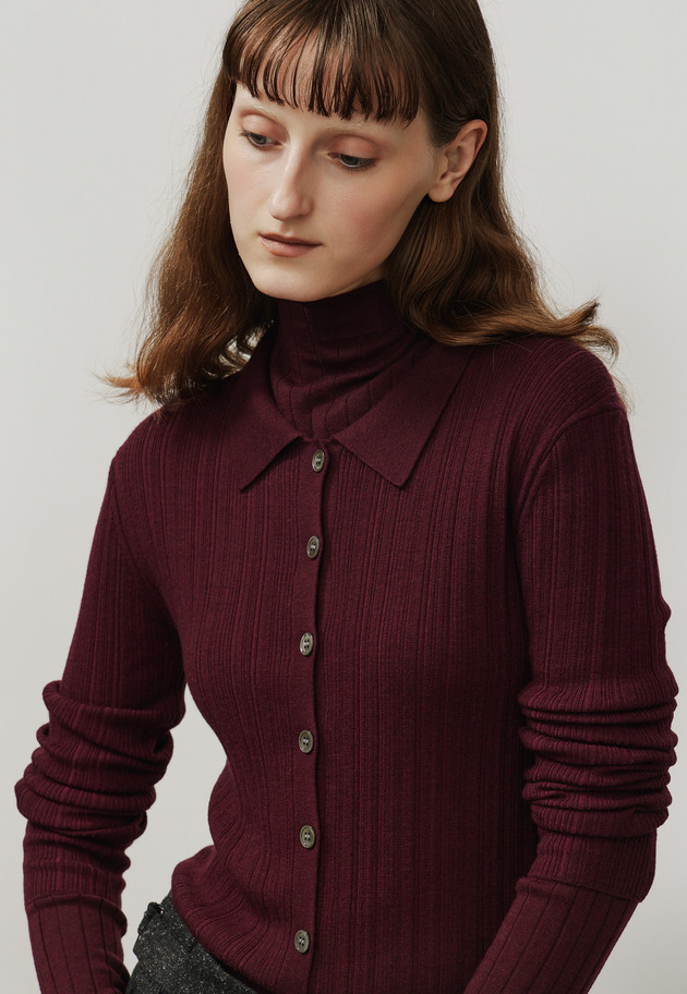 HIGH GAUGE RIB TURTLE NECK / ハイゲージリブタートルネック 詳細画像 Brd 4