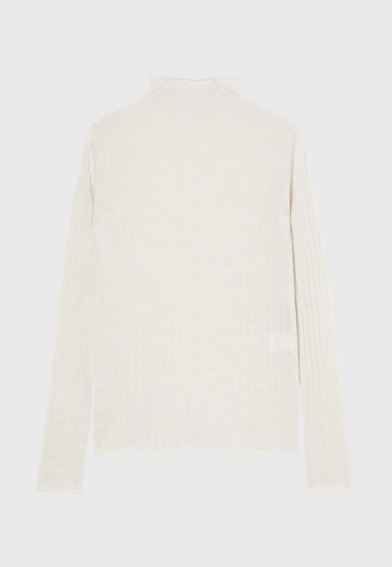 HIGH GAUGE RIB TURTLE NECK / ハイゲージリブタートルネック 詳細画像 OW 1