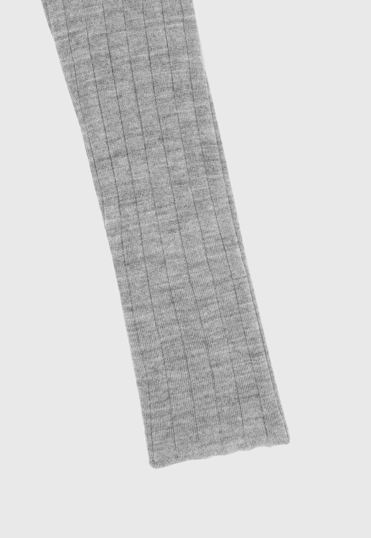 HIGH GAUGE RIB TURTLE NECK / ハイゲージリブタートルネック 詳細画像 Gray 4