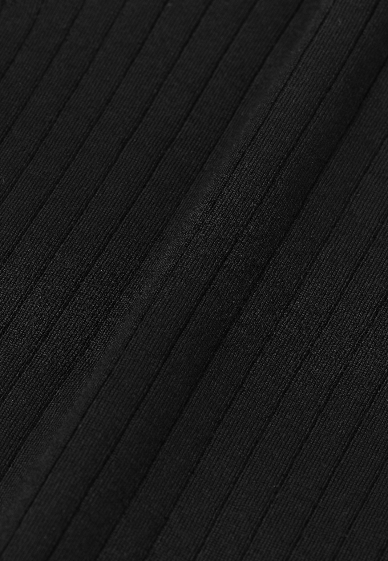 HIGH GAUGE RIB TURTLE NECK / ハイゲージリブタートルネック 詳細画像 Black 3