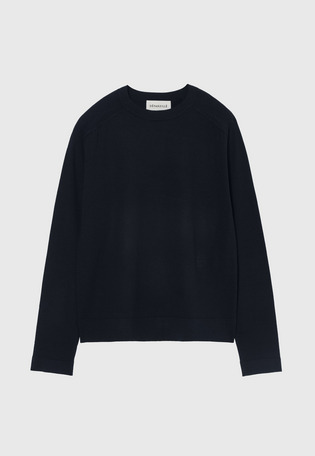 WASHABLE LOGO CREW NECK / ウォッシャブルロゴクルーネック