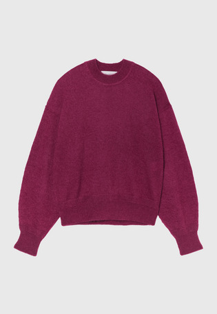 MOHAIR COTTON CREW NECK / モヘヤコットンクルーネック