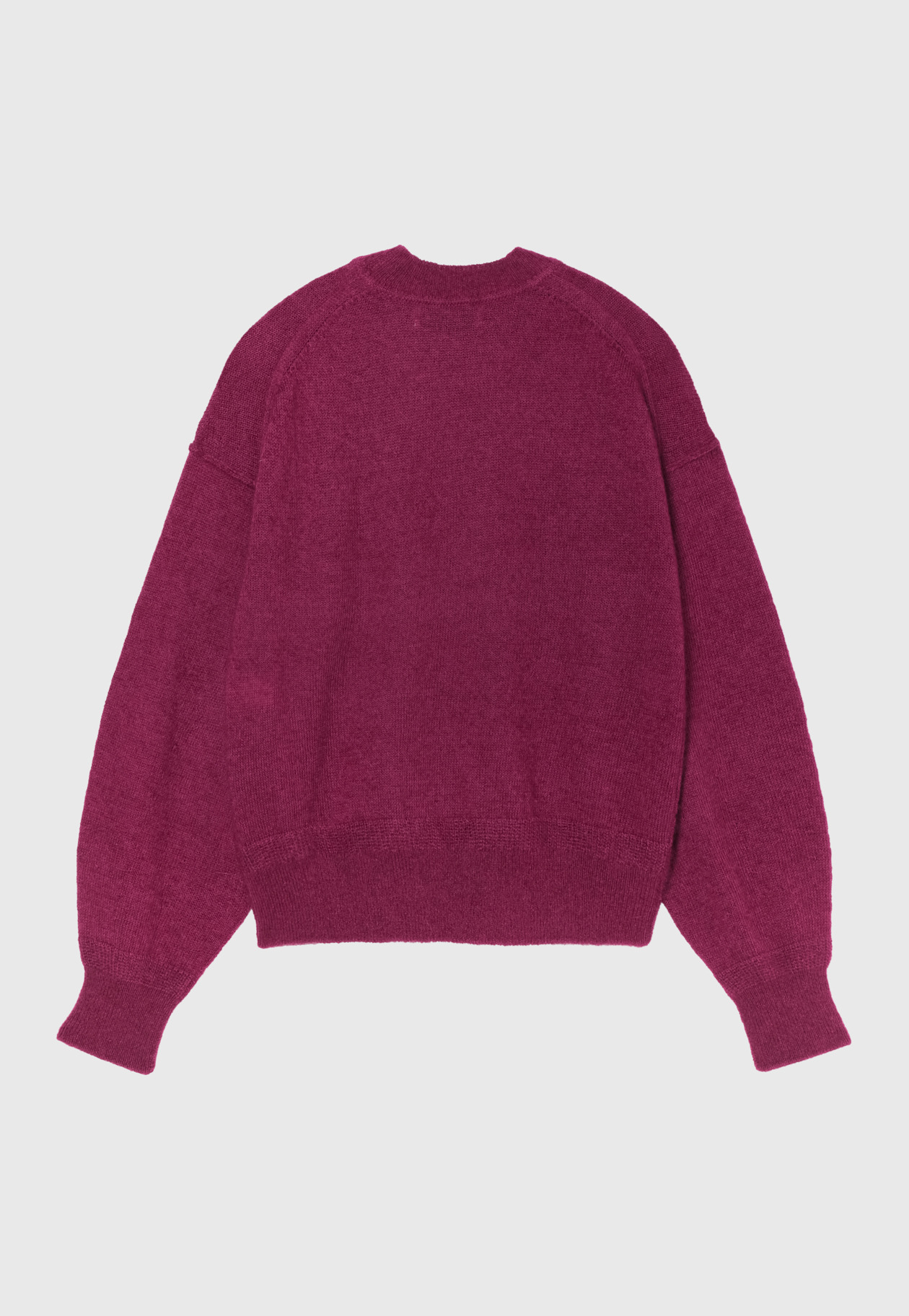 MOHAIR COTTON CREW NECK / モヘヤコットンクルーネック 詳細画像 Brd 2