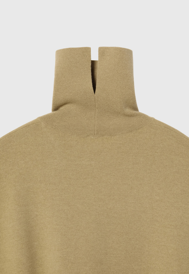 WOOLEN YARN TURTLE NECK / ウールンヤーンタートルネック 詳細画像 Beige 4