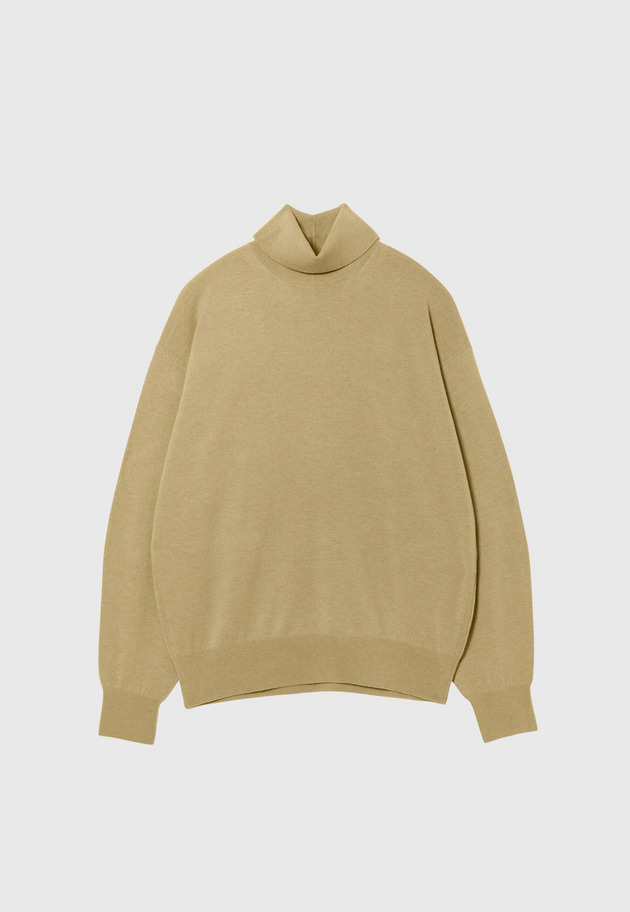 WOOLEN YARN TURTLE NECK / ウールンヤーンタートルネック 詳細画像 Beige 6
