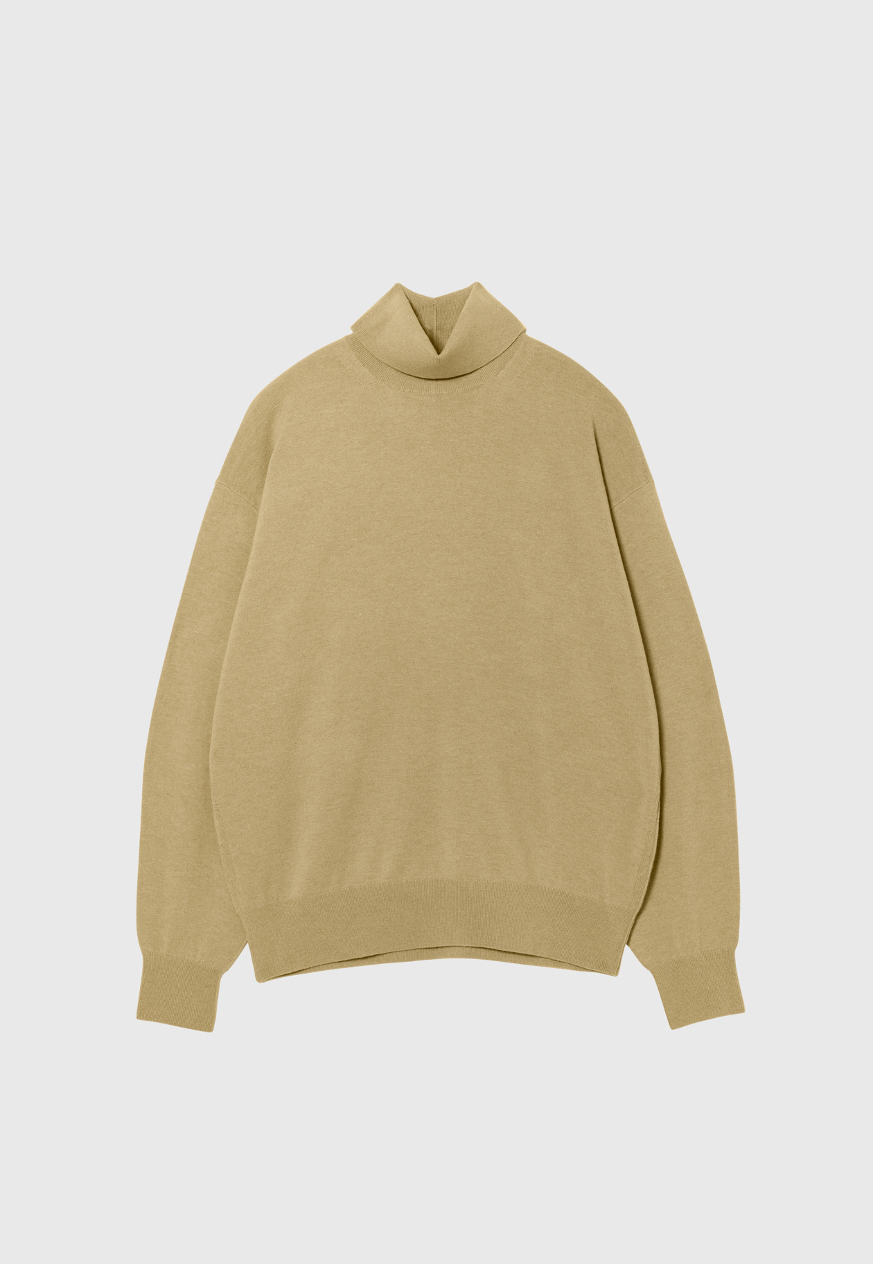 WOOLEN YARN TURTLE NECK / ウールンヤーンタートルネック 詳細画像 Beige 6