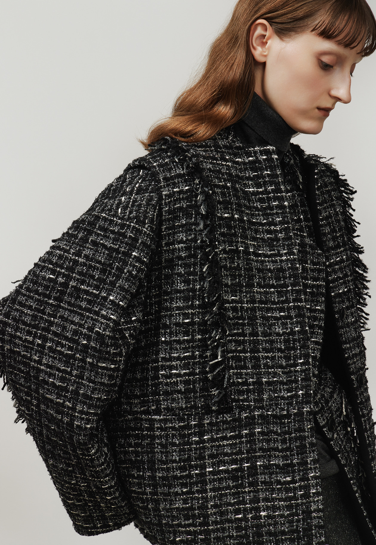 WOOLEN YARN TURTLE NECK / ウールンヤーンタートルネック 詳細画像 Chcl 3