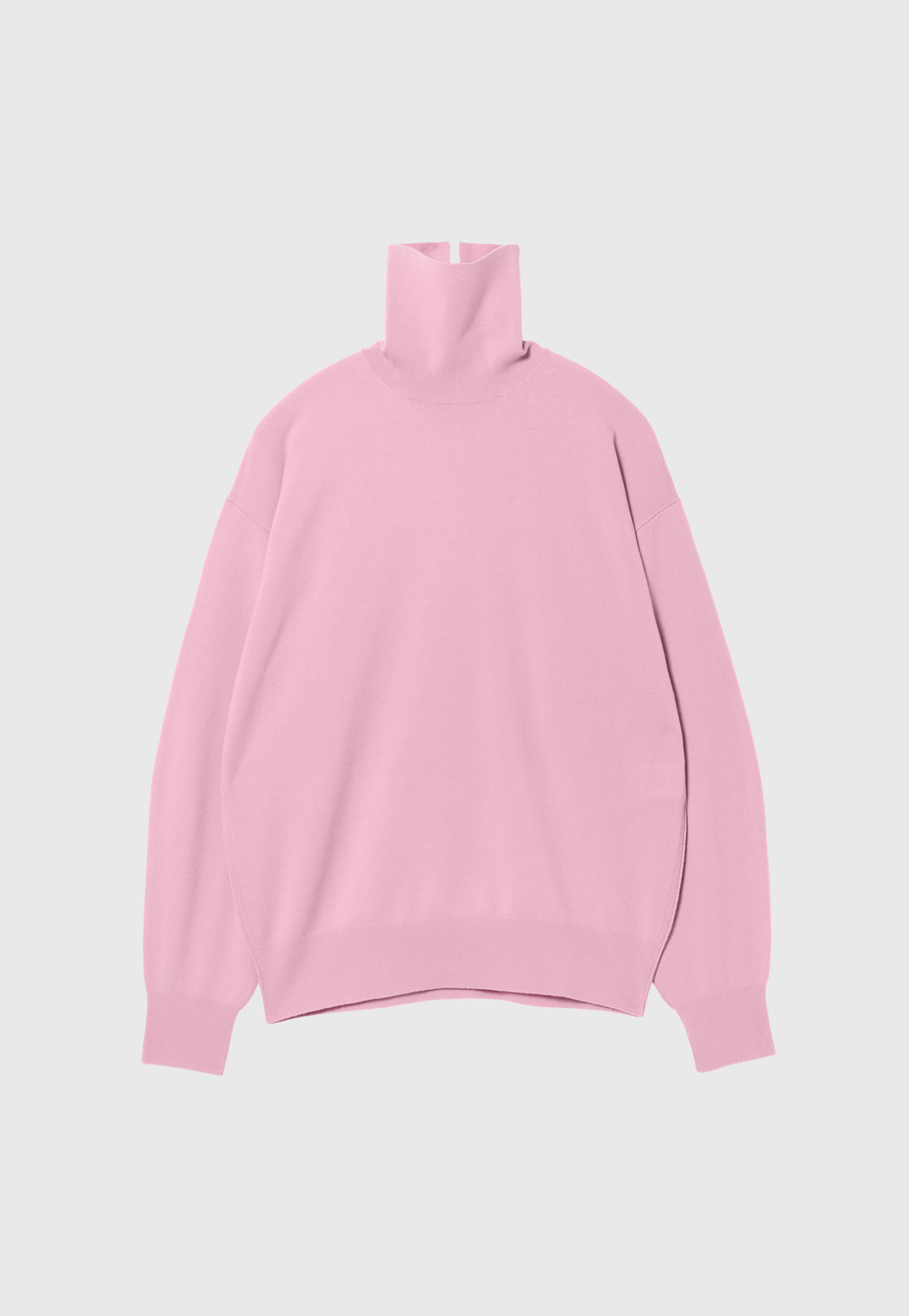 WOOLEN YARN TURTLE NECK / ウールンヤーンタートルネック 詳細画像 Pink 1