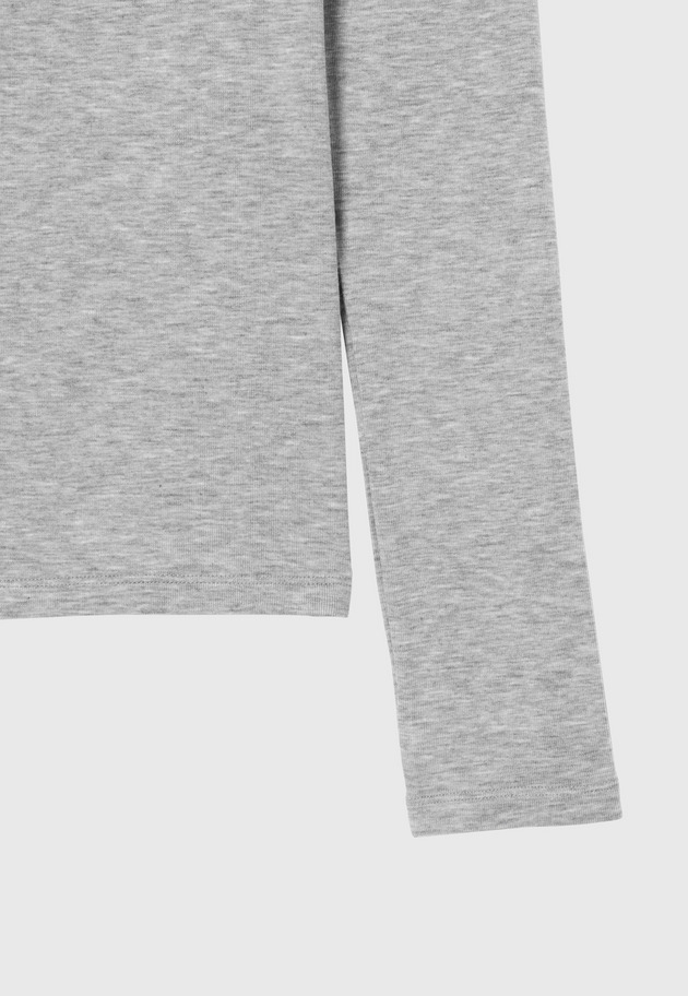 LYOCELL BARE OFF-SHOULDER / リヨセルベアオフショルダー 詳細画像 Gray 4