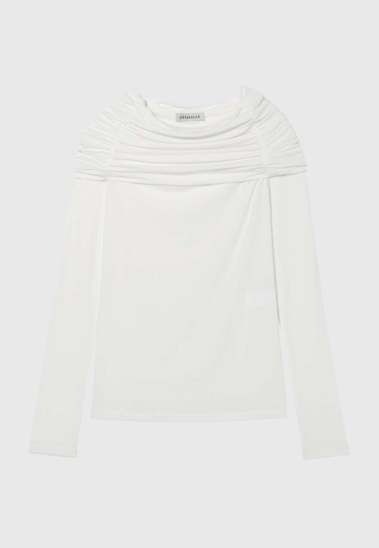 LYOCELL BARE OFF-SHOULDER / リヨセルベアオフショルダー 詳細画像 OW 6