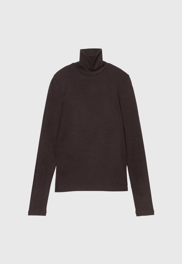 WOOL JERSEY TURTLE / ウールジャージータートル 詳細画像 Brd 1