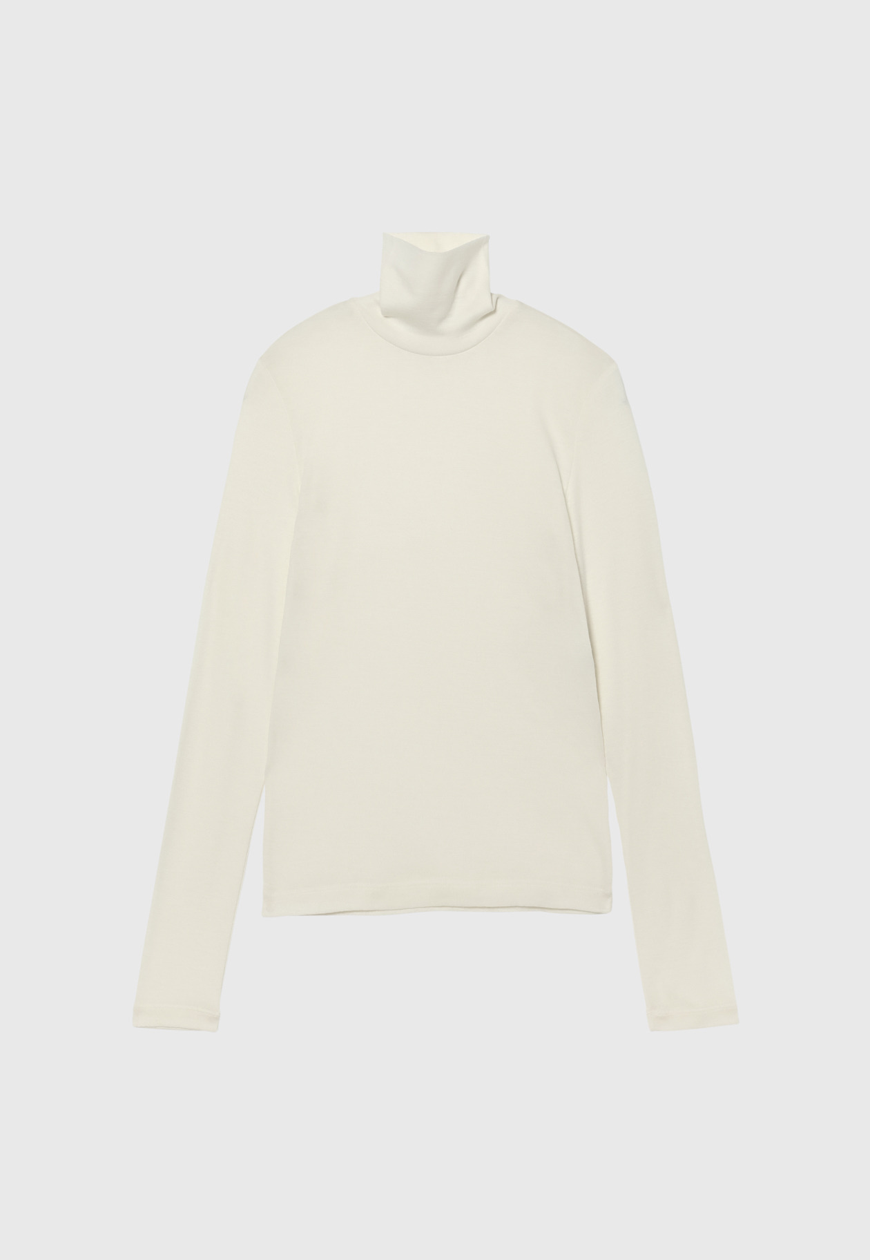 WOOL JERSEY TURTLE / ウールジャージータートル 詳細画像 OW 1