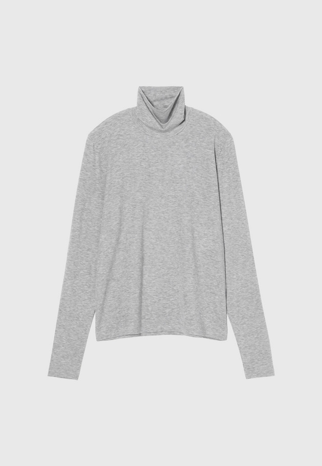 LYOCELL BARE TURTLE / リヨセルベアタートル 詳細画像 Gray 1