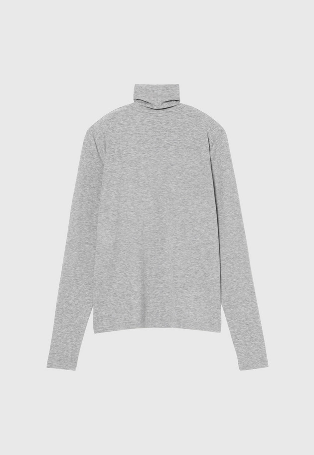 LYOCELL BARE TURTLE / リヨセルベアタートル 詳細画像 Gray 2