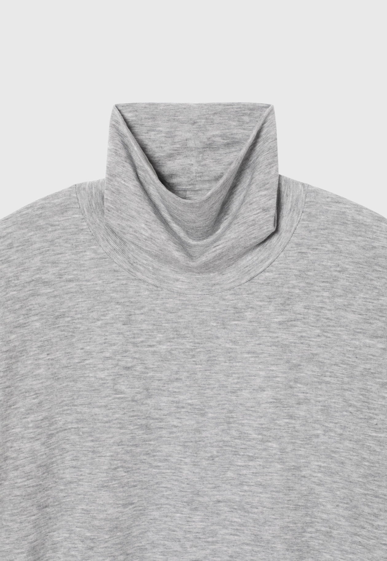 LYOCELL BARE TURTLE / リヨセルベアタートル 詳細画像 Gray 3