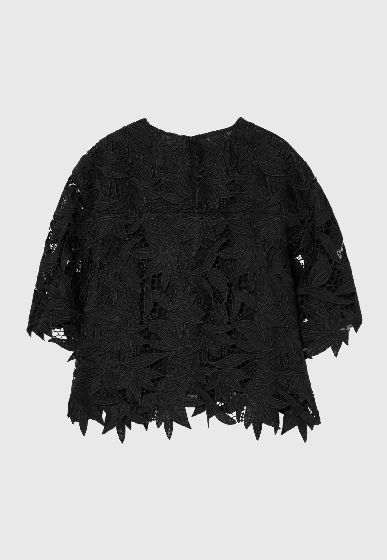 BOTANICAL LACE BLOUSE / ボタニカルレースブラウス 詳細画像 Black 2